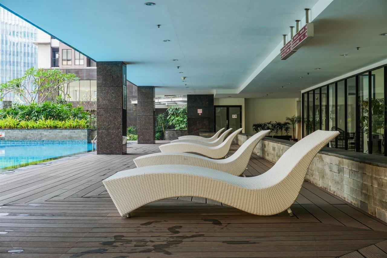 Best Price Studio Apartment At Tamansari Semanggi By Travelio Jakarta Exterior photo